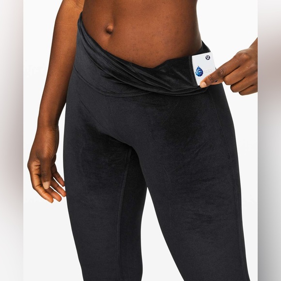 Lululemon✨Wunder Lounge High-Rise Tight 28" *Velvet✨Black✨RARE BNWT✨Sz 8 - Picture 2 of 9